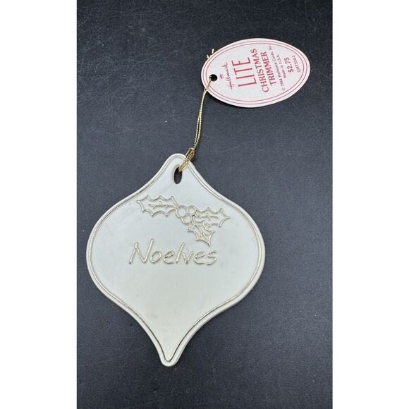 New 1982 Hallmark QHT534-1 Lite Christmas Trimmer Tree Ornament NO ELVES Rare 6D - Picture 8 of 8